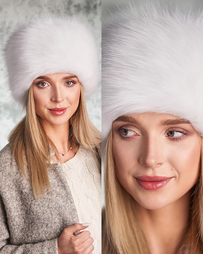 Faux Fur Russian Hat – Stylish, Warm & Animal-Friendly