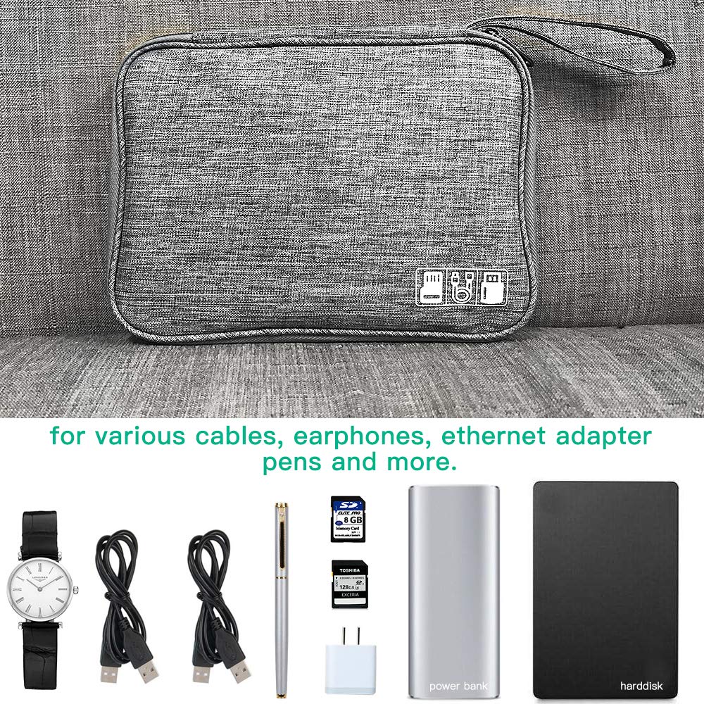 Electronics Organizer Travel Bag – 9.8" x 7.1"