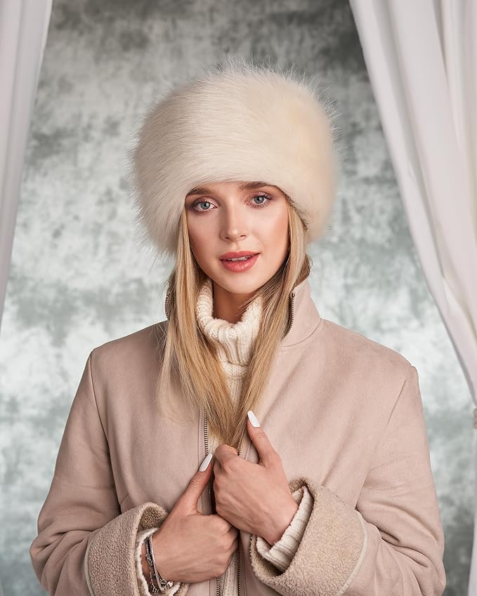 Faux Fur Russian Hat – Stylish, Warm & Animal-Friendly