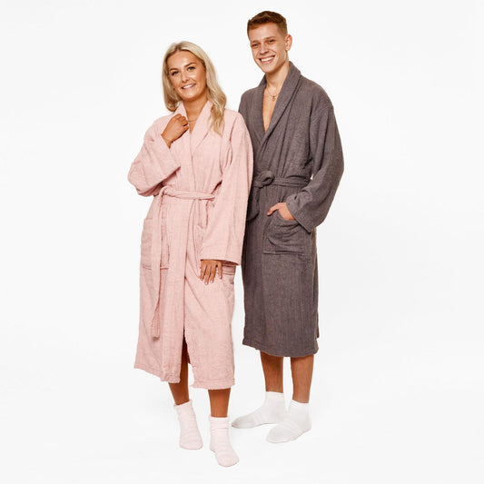 Luxurious 100% Cotton Bath Robe for Men & Women