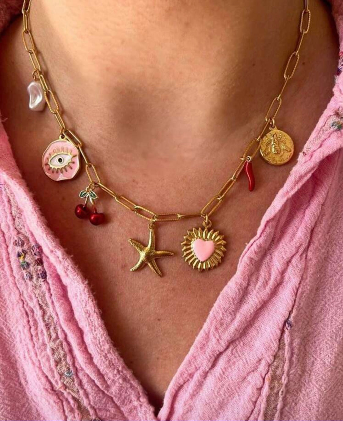 Funky Flair Pendant Necklace