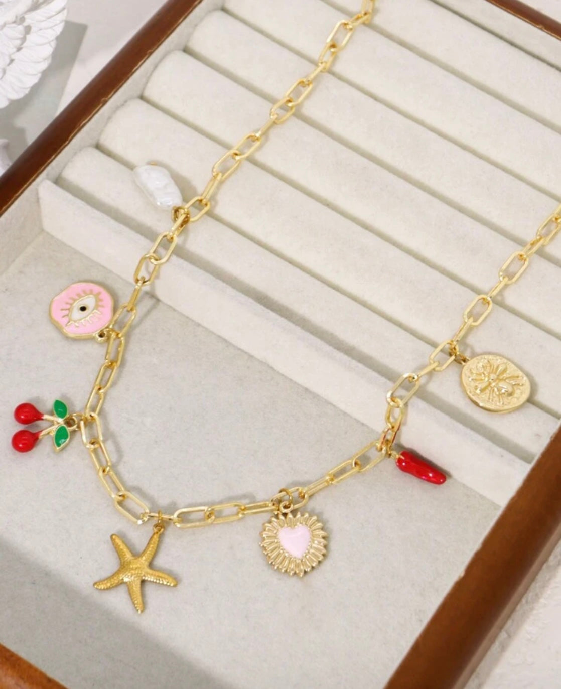 Funky Flair Pendant Necklace