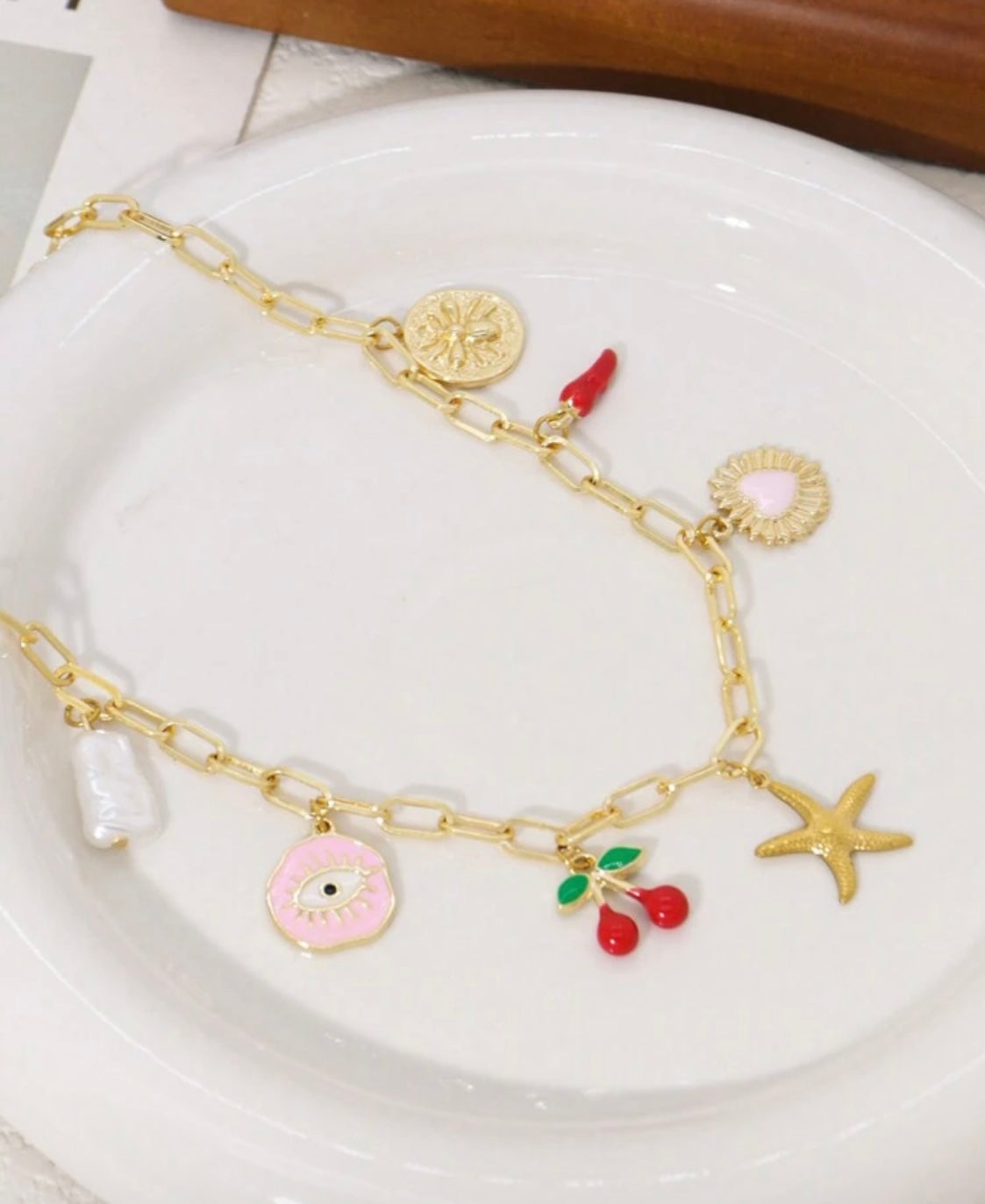 Funky Flair Pendant Necklace