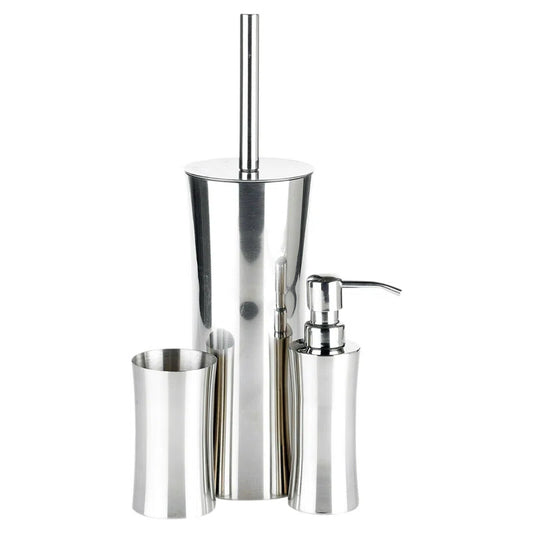 Chrome Stainless Steel Bathroom Accessory Set – Sleek, Durable & Stylish